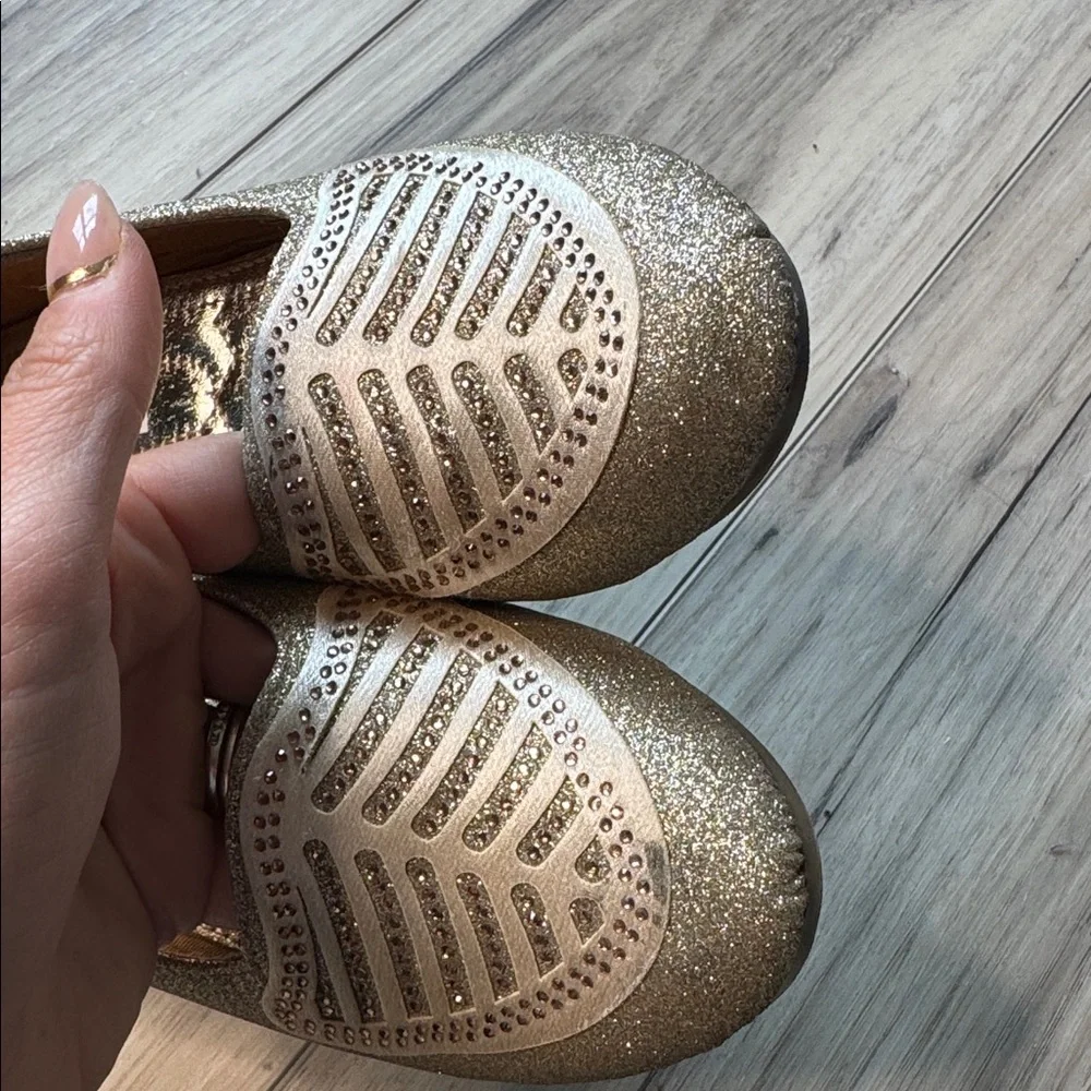 Indian Gold glitter Shoes